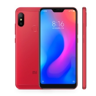全新未拆封Xiaomi小米紅米6Pro全面屏驍龍八核AI雙攝手機 紅米6 Pro 4G智能手機台版