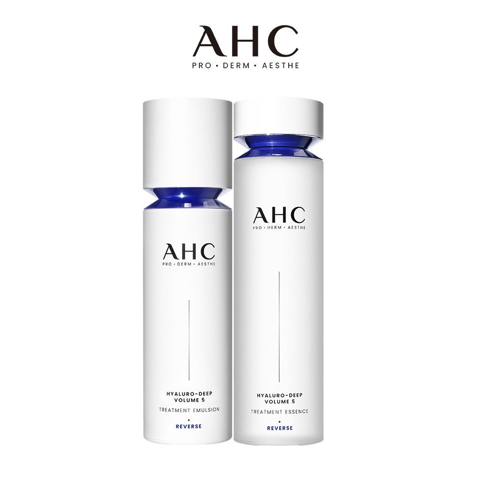 【AHC】醫美科研超導水光玻尿酸基礎保濕組 (精華水+乳)