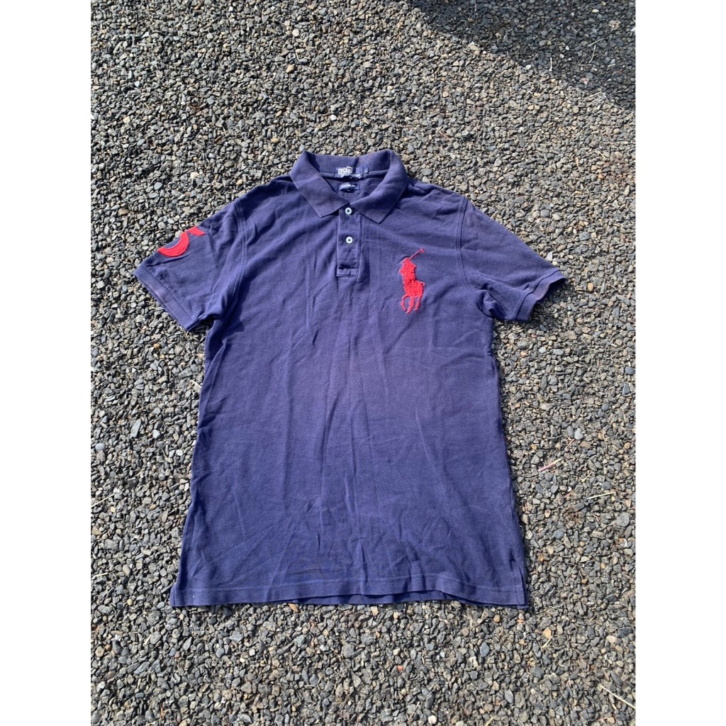 【浣熊選物】Vintage Polo Ralph Lauren 大馬馬球Polo衫 古著