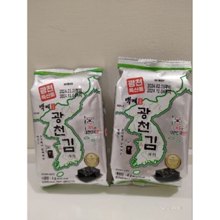 現貨🌸 韓國 韓式 海苔 百濟廣州調味海苔 單包 4g