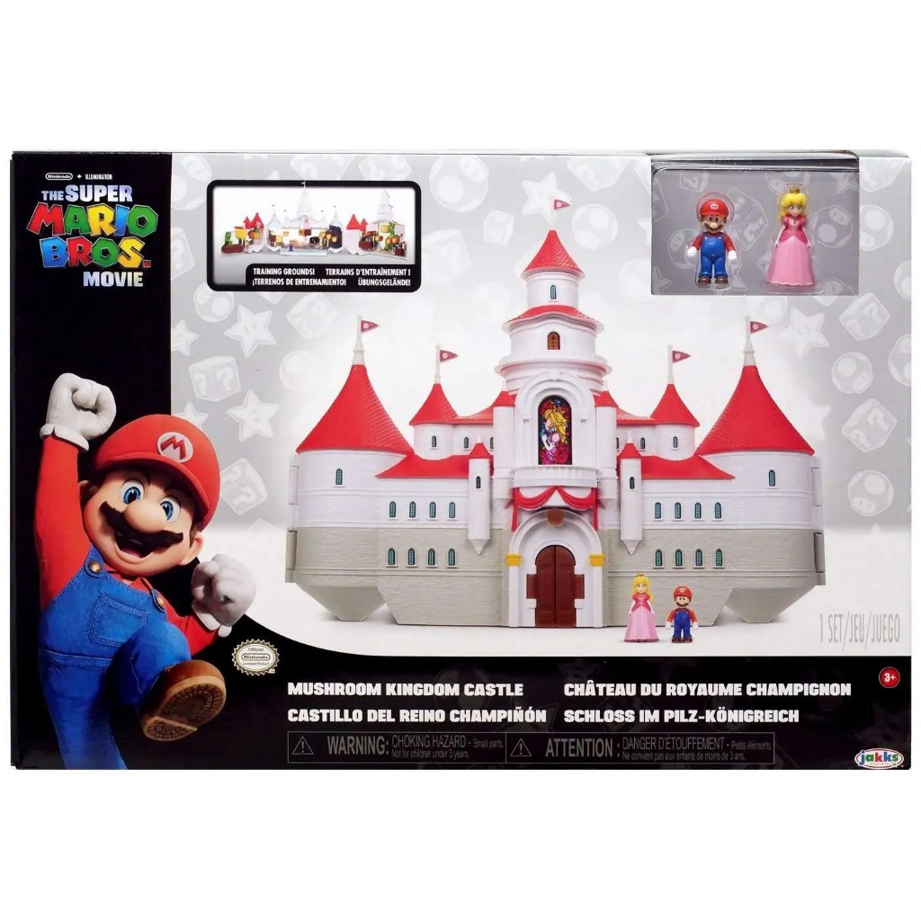 瑪利歐電影 迷你碧姬 姬公主城堡 Super Mario Nintendo 任天堂 JA41715 公仔 收藏