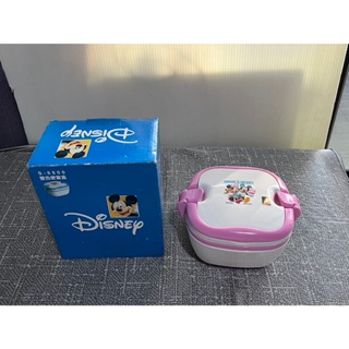 全新DISNEY迪士尼MINNIE & MICKEY雙色便當盒