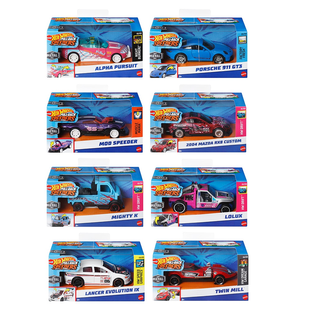 Mattel 風火輪迴力車Hot Wheels 合金車 正版