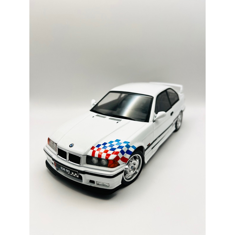 Solido 1/18 BMW E36 M3 Lightweight 白色 模型車