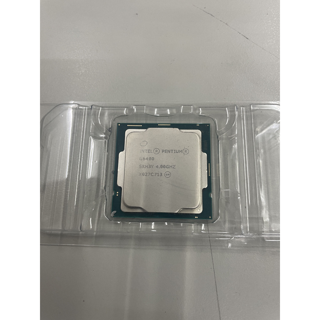 【晶駿資訊】 Intel LGA1200 Pentium Gold G6400