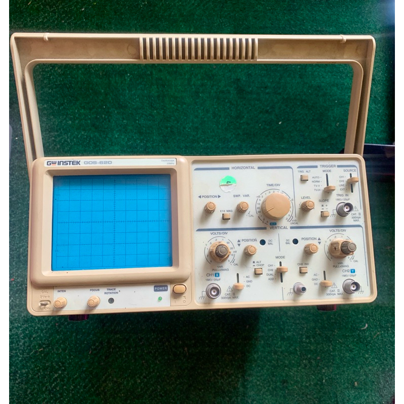 二手—固緯GOS-620示波器20MHz