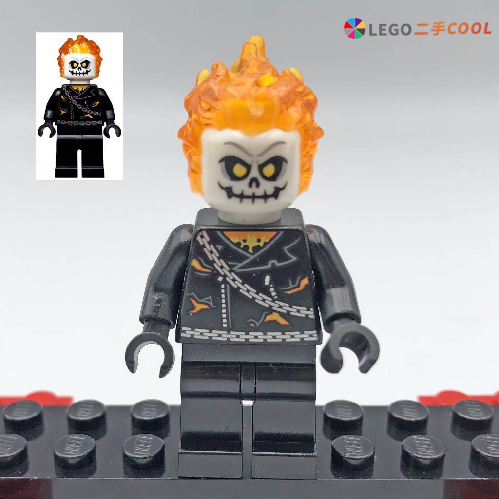 【COOLPON】正版樂高 LEGO 【二手人偶】76058 人偶拆賣 惡靈騎士 Johnny 約翰尼 sh267