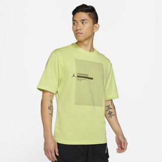 [6折代購] Nike Jordan 23ENG SS CREW 男短袖上衣 黃綠 DA9870-745