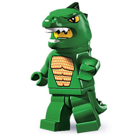 樂高 8805 人偶 第5代 6號 蜥蜴人｜LEGO 8805 Minifigure #6 Lizard Man