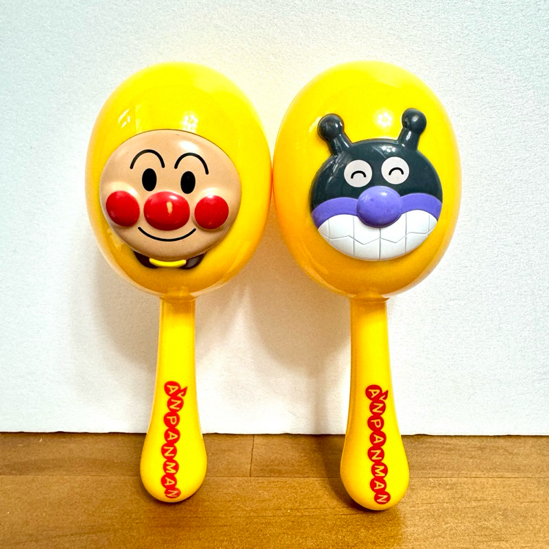 二手 麵包超人 細菌人 ANPANMAN 沙鈴 手搖鈴 兒童 唱跳 樂器 系列 日本 卡通 玩具 遊戲 高雄 自取 免運