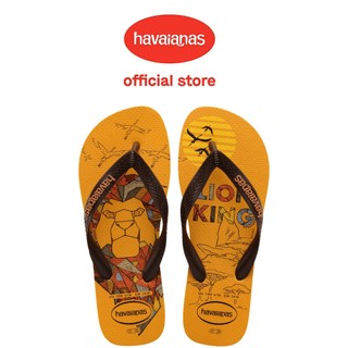 Havaianas哈瓦仕 拖鞋 男女鞋 迪士尼 獅子王 橘黃 Top Disney 4148941-1740U