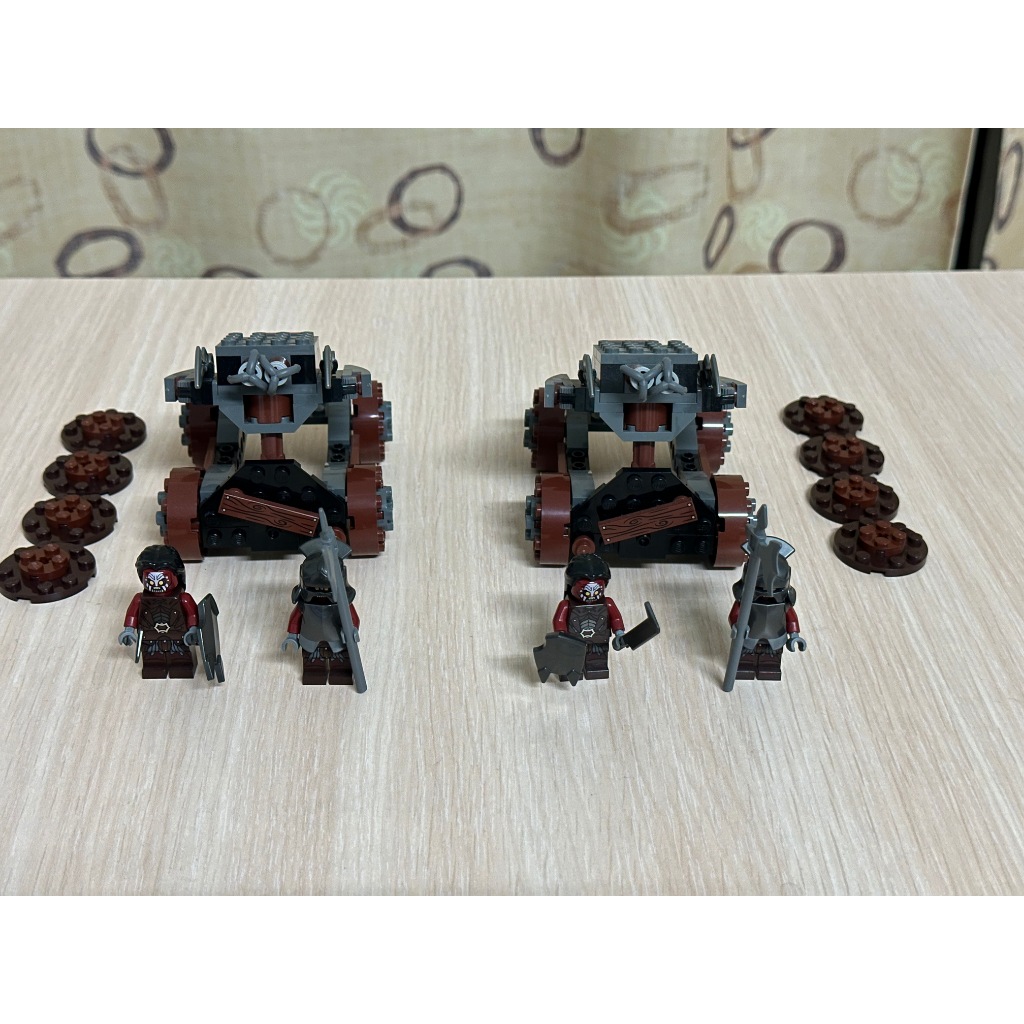 LEGO 9471 Uruk-hai Army 半獸人軍團 樂高 玩具 積木 魔戒系列 絕版 攻城車 半獸人、獸人2隻