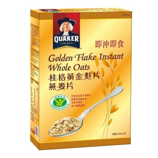 桂格 黃金麩片燕麥片 1.7公斤 好市多 燕麥片 麥片