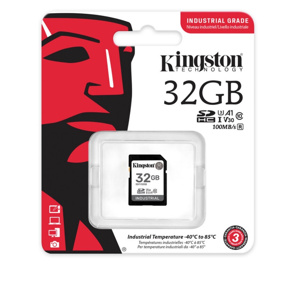 Kingston金士頓 SDIT 32G 32GB Industrial SD 内存卡 SDHC SDXC 工業級記憶卡