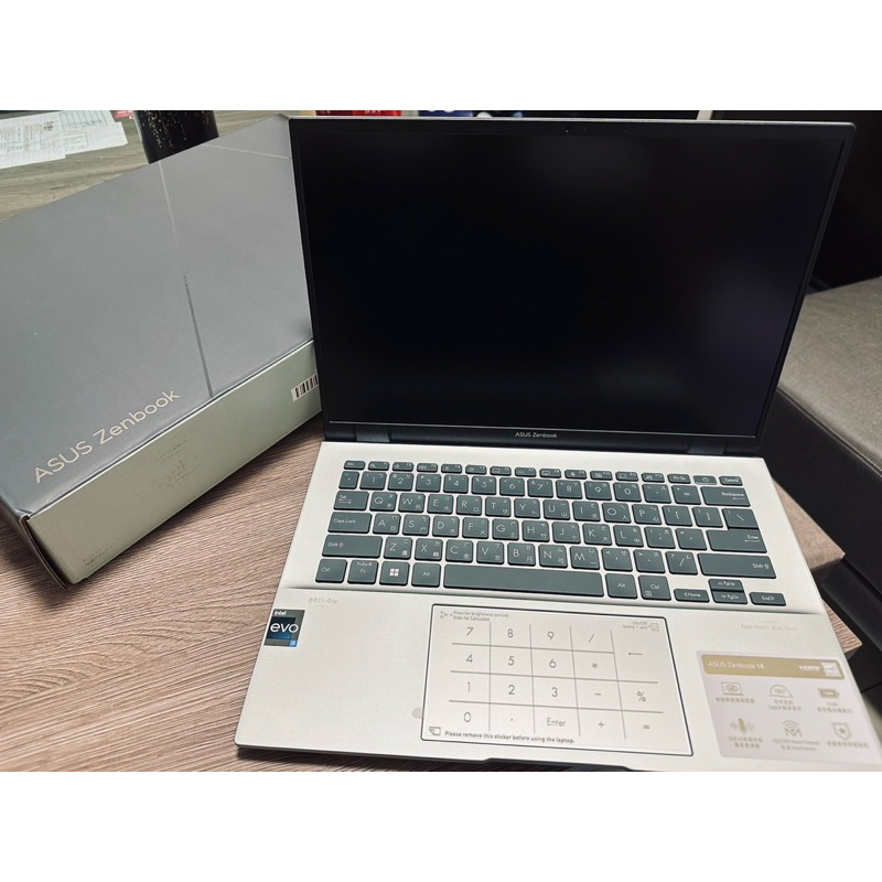 二手【ASUS 華碩】14吋i5輕薄筆電(ZenBook UX3402ZA/i5-1240P/16G/512 青瓷綠