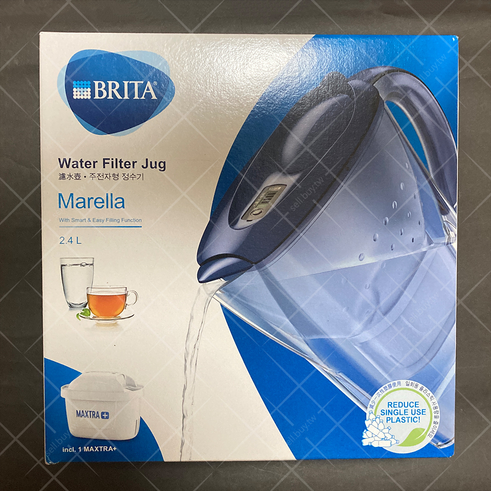 BRITA Marella 2.4L 馬利拉 濾水壺 (2.4升 內含1入濾芯) 全新 未使用