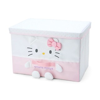 Sanrio 三麗鷗 角色造型可折疊收納箱 L (附蓋子) Hello Kitty 082821N