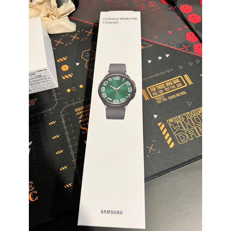 SAMSUNG Galaxy Watch6 classic BT 47mm (幻影黑R960)
