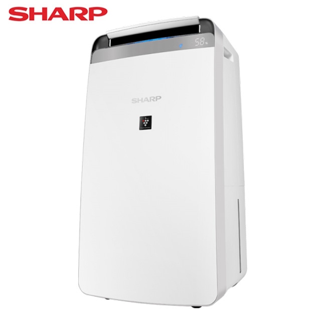 SHARP夏普 18L 自動除菌離子衣物乾燥抗黴除濕機 DW-P18HT-W