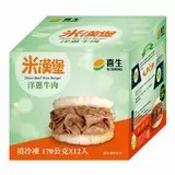 好事多代購喜生 冷凍洋蔥牛肉米漢堡 170公克 X 12入