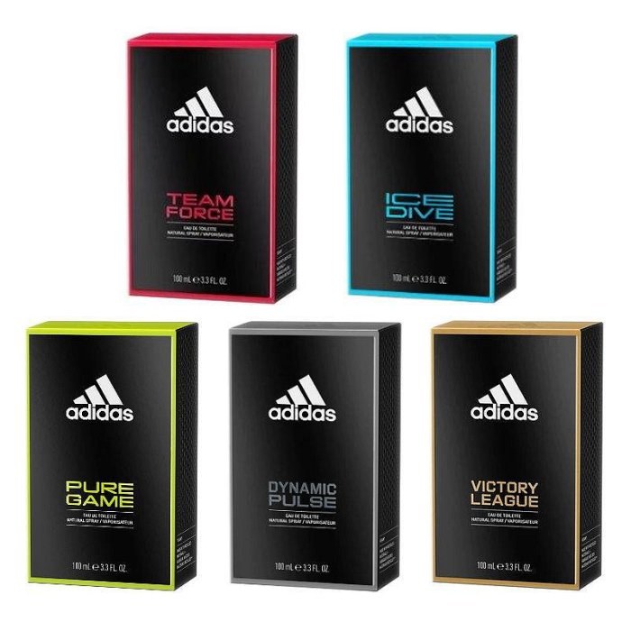 ＊微風小舖＊Adidas 愛迪達 運動系列 男性淡香水 100ml 全新盒裝 (多款可選) ~可超取付款 可刷卡