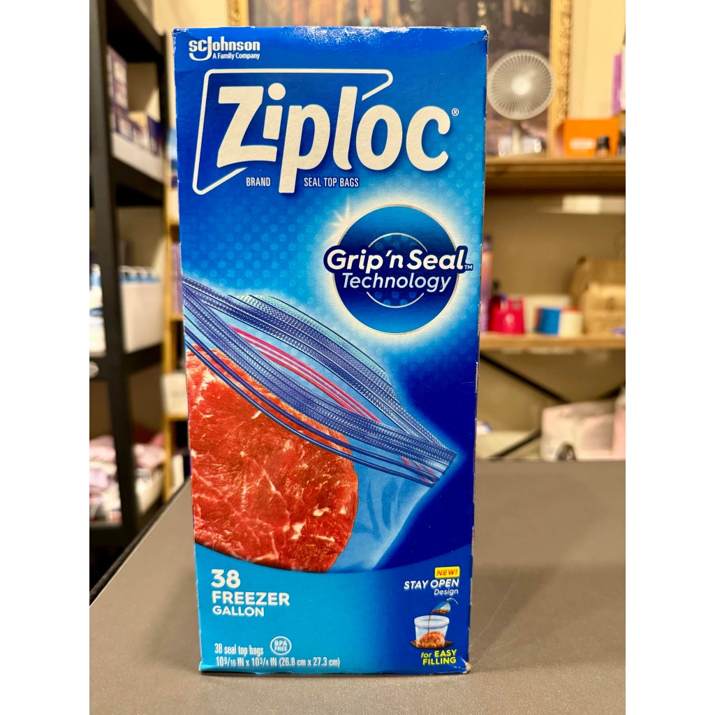 ZIPLOC 雙層夾鏈冷凍保鮮袋/ 可封式三明治保鮮袋