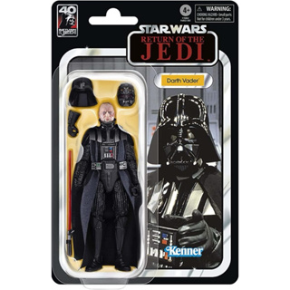 星際大戰 Star Wars 黑標 6吋 復古 露臉 黑武士 達斯維達 Darth Vader 40周年
