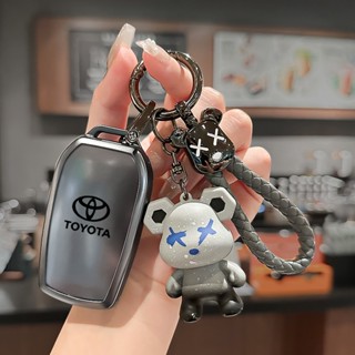 【新款促銷】Toyota豐田 金屬灰鑰匙套 RAV4 CAMRY ALTIS VIOS WISH YARIS 鑰匙圈
