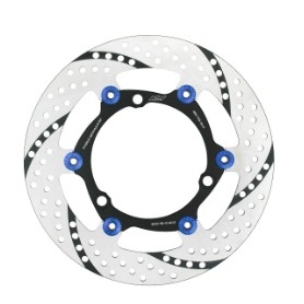 【葳葳精品】NCY品牌。N-18 六代勁戰 FORCE 2.0 緊繃浮動碟 267mm / 黑旋風