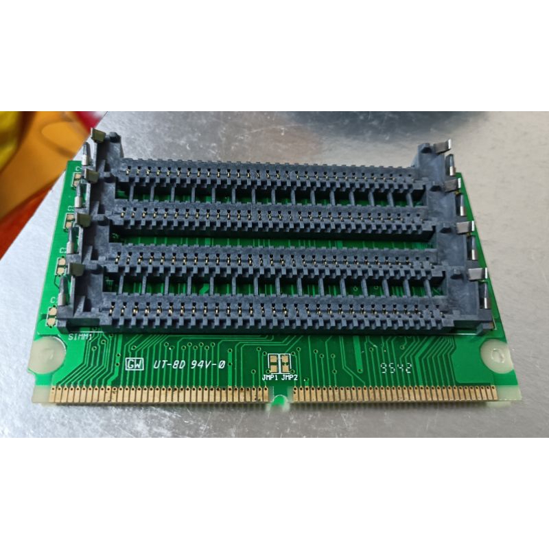 早期記憶體 386 486主機板 72pin記憶體擴充卡~二手