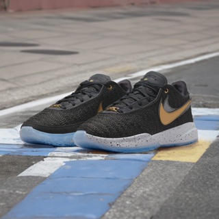 【Fashion SPLY】Nike LeBron XX EP 籃球鞋 黑金 男鞋 運動鞋 緩震 DJ5422-003