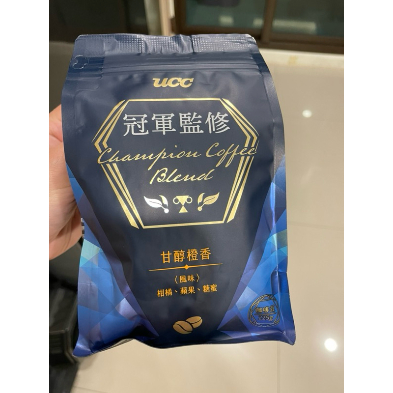 UCC冠軍監修咖啡豆 甘醇橙香 225克