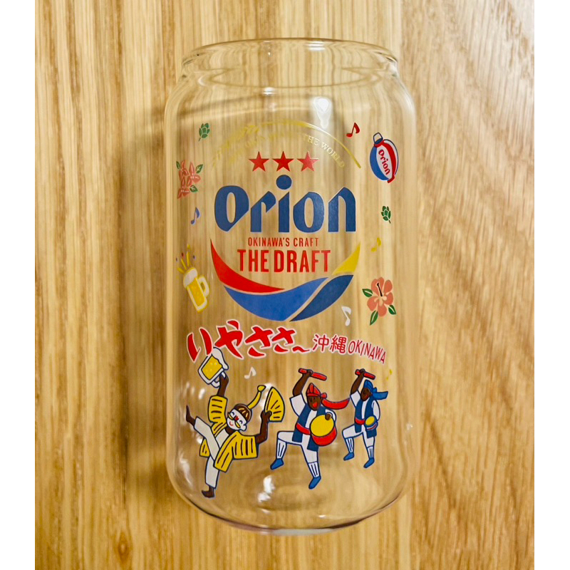 沖繩 OKINAWA ORION 啤酒杯 330ml 奧利安 罐型杯 音樂杯 鋁罐杯 沖繩杯
