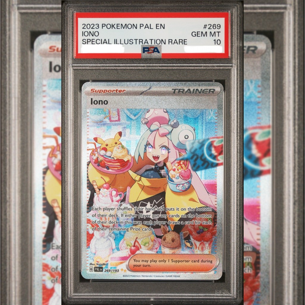 PSA10 美版鑑定卡 奇樹 寶可夢 PTCG