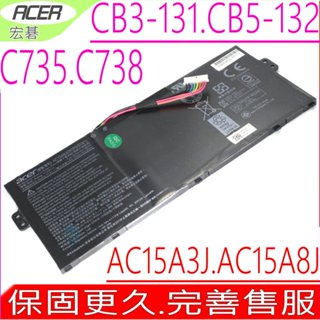 ACER AC15A8J 電池(原裝)宏碁 CB5-132T-C7D2 C735 AC15A3J 3INP5/60/80