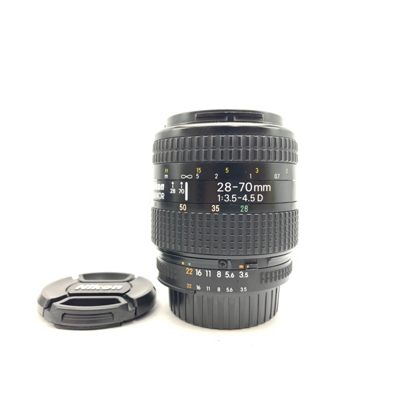 尼康 Nikon AF Nikkor 28-70mm f/3.5-4.5 變焦廣角鏡頭 夜拍風景 星芒漂亮(三個月保固