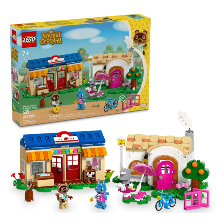 【宅媽科學玩具】LEGO 77050 Nook 商店與彭花的家