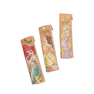 臺灣現貨｜正版迪士尼 Disney｜ 仿牛皮紙萬用包 筆袋 小物收納 迪士尼公主 愛麗絲 樂佩 貝兒 小矮人 烏蘇拉