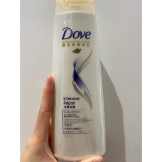 Dove多芬1+1《深層修護洗髮乳340ml+輕潤保濕洗髮乳 200ml 》一組一起賣