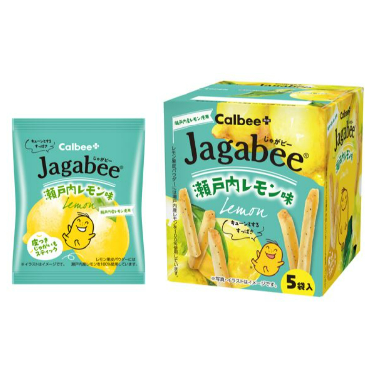 現貨✨ 日本 北海道卡樂比 Calbee Jagabee 檸檬薯條 瀨戶內檸檬  日本薯條 日本洋芋片