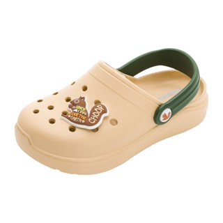限時三日價｜CHOOP 小松鼠 童鞋 輕便洞洞鞋 沙色/CHKG49311/K Shoes Plaza