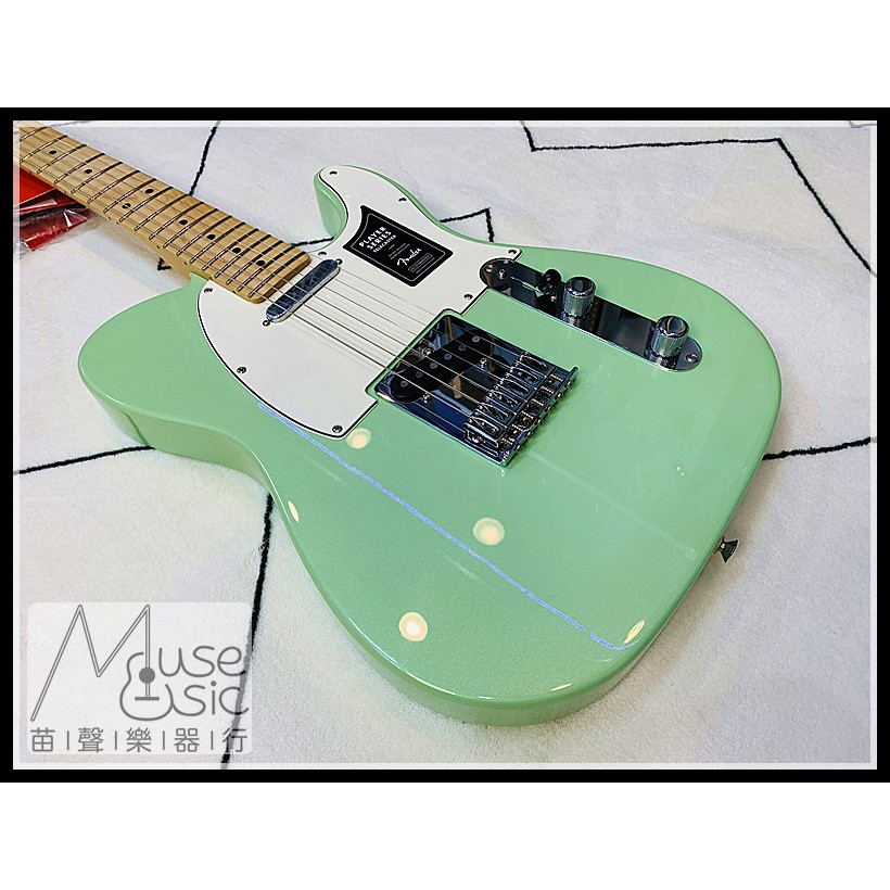 『苗聲樂器』Fender Player Series Telecaster 青蘋果綠無搖座電吉他墨廠限量款