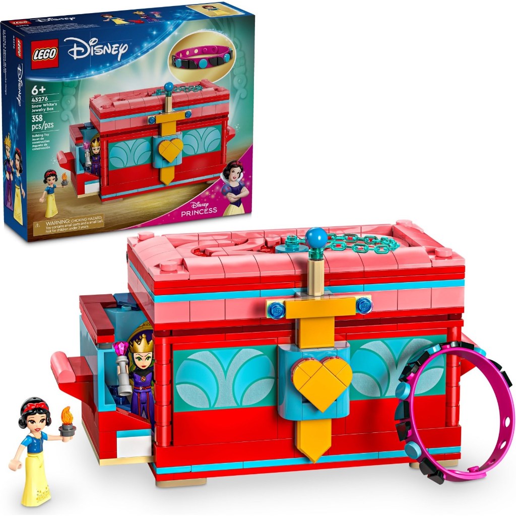 LEGO 樂高 43276 白雪公主的首飾盒