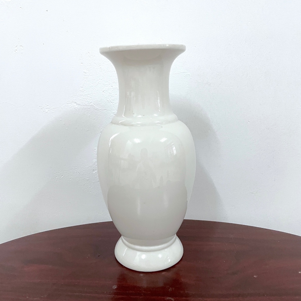 限郵局匯款後出貨 含運 白瓷 陶瓷 花瓶 居家 風水 佈置 大花瓶 純白色 白色花瓶 插花 中式 簡約