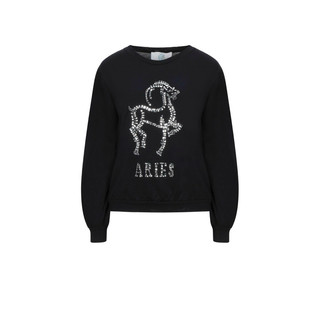 ALBERTA FERRETTI立體羚羊黑色上衣👕