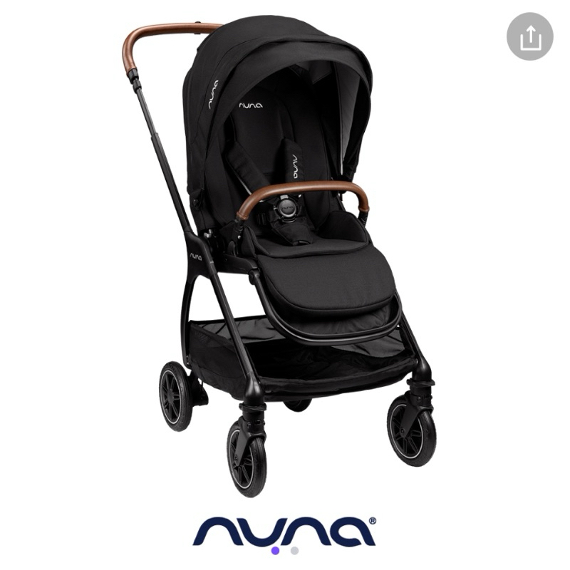 （已售）荷蘭NUNA Triv 嬰兒手推車 極新 （附全新提籃轉接器） 面交