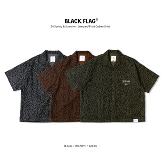 Black Flag Leopard Short Shirt 襯衫