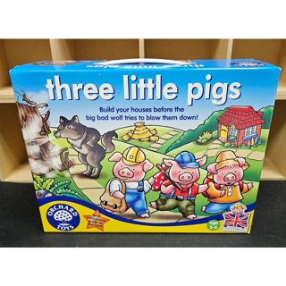 【二手】Orchard Toys Three little pigs 幼兒桌遊-三隻小豬