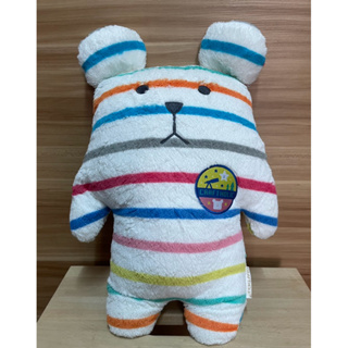 日本大阪購入 宇宙人 CRAFTHOLIC 條紋熊 可愛帽子 抱枕 娃娃 交換禮物