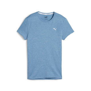 PUMA 短袖上衣 慢跑系列Run Fav麻花短袖T恤(F) 女 52316820 現貨 藍色